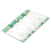 熱帯ウィークリープランナースケジュール ノートパッド (アングル)