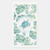 熱帯ウミガメの水色 (正面)