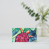 熱帯ウミガメ航海の 名刺 (スタンド正面)