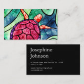 熱帯ウミガメ航海の 名刺 (正面/裏面)