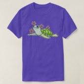 熱帯ウミガメ1 Tシャツ (デザイン正面)