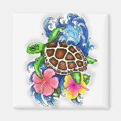 熱帯ウミガメ マグネット (正面)