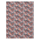 熱帯エキゾチックなパーム葉のシュール模様 テーブルクロス (正面)