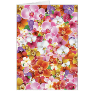 熱帯エキゾチックな花は花柄を印刷します
