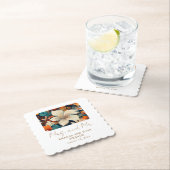 熱帯エレガントの花ミセス・フローラ結婚ズ ペーパーコースター (インサイチュ)