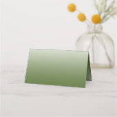 熱帯エレガントビーチ銅ヤシの木 プレイスカード (裏面)