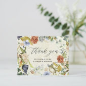 熱帯エレガントフローラサンキューカード シーズンポストカード (スタンド正面)