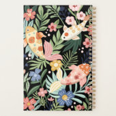 熱帯エレガントフローラ植物性コイ魚池 プランナー手帳 (裏面)