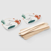 熱帯エレガントフローラ結婚ズ ハンドファン (組立なし)