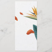 熱帯エレガントフローラ結婚ズ メニュー (裏面)