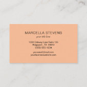 熱帯エレガントフローラ 名刺 (裏面)