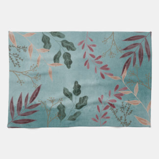 熱帯エレガント植物学 キッチンタオル