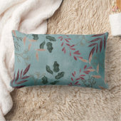 熱帯エレガント植物学 ランバークッション (ブランケット)