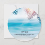 熱帯エレガント海夏ビーチ保存日 (裏面)