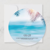 熱帯エレガント海夏ビーチ保存日 (裏面)