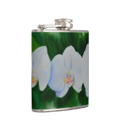 熱帯エレガント白い水の色のラン絵画ド フラスク (右)