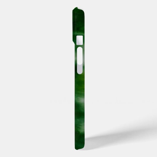 熱帯エレガント白い水の色のラン絵画ド Case-Mate iPhoneケース (裏面 / 左)