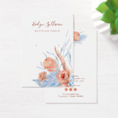 熱帯エレガント耳飾りカード (デスク)