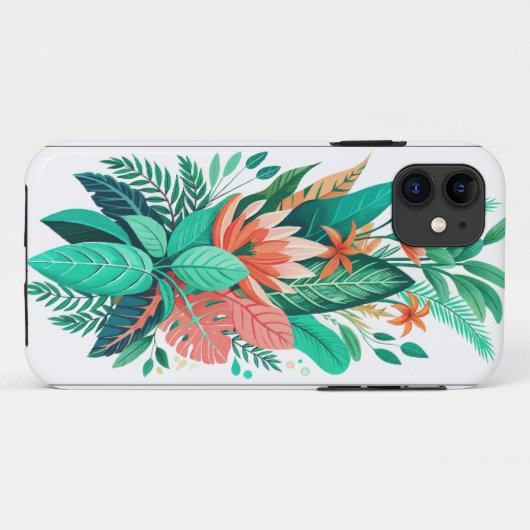 熱帯オアシス Case-Mate iPhoneケース (裏面(横))