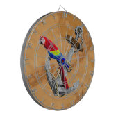 熱帯オウムおよびいかり ダーツボード (正面左)