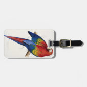 熱帯オウムの荷物のラベル ラゲッジタグ (正面横)