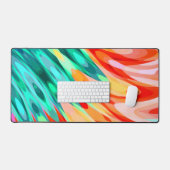 熱帯オウム翼 デスクマット (キーボード&マウス)