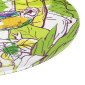 熱帯オウム カッティングボード (角)