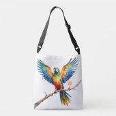 熱帯オウム クロスボディバッグ (裏面)