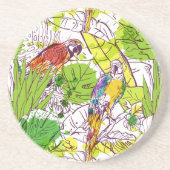 熱帯オウム コースター (正面)