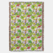 熱帯オウム スローブランケット (正面縦)