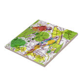 熱帯オウム タイル (側面)