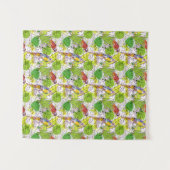 熱帯オウム タペストリー (正面(横))