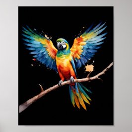 熱帯オウム ポスター