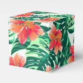 熱帯オレンジハイビスカス フェイバーボックス (正面サイド)