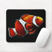 熱帯オレンジClownfishのピエロの魚 マウスパッド (マウス)