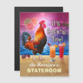 熱帯オンドリのカクテルのおもしろいな巡航Stateroom (正面/裏面)