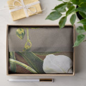 熱帯オーキッドフラワーズフローラティッシュペーパー 薄葉紙 (ギフト)