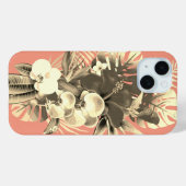 熱帯オーキッ葉プヤシハワイアンフローラ Case-Mate iPhoneケース (裏面 (横))