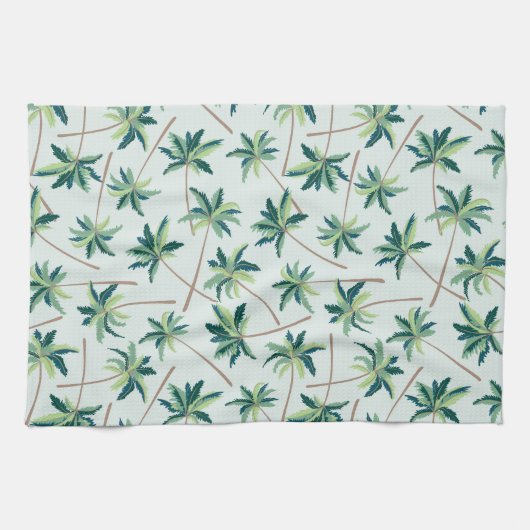 熱帯オーストラリアのキツネの尾のやし キッチンタオル (横)