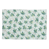 熱帯オーストラリアのキツネの尾のやし 枕カバー (裏面-左)