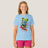 熱帯カエル – カエルの王子 Tシャツ (正面フル)