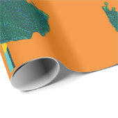 熱帯カエル ラッピングペーパー (ロールコーナー)