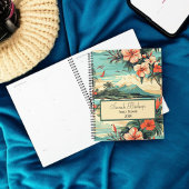 熱帯カスタマイズ可能な年間プランナーハードカバー プランナー手帳