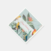 熱帯カスタム性 スタンダードカクテルナプキン (角)