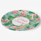 熱帯カスタム性 ペーパープレート (アングル)