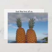 熱帯カップル ポストカード (正面/裏面)