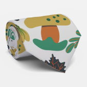 熱帯カボチャとニンジンのシームレスなパターン ネクタイ (ロール)