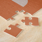 熱帯カモメ – ブラウン ジグソーパズル (側面)