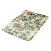 熱帯カラフルの花鳥 バスマット (アングル)