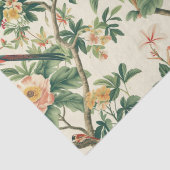 熱帯カラフルの花鳥 薄葉紙 (詳細)